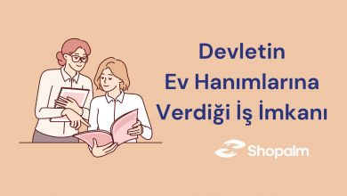 Devletin Ev Hanımlarına Verdiği İş İmkanı